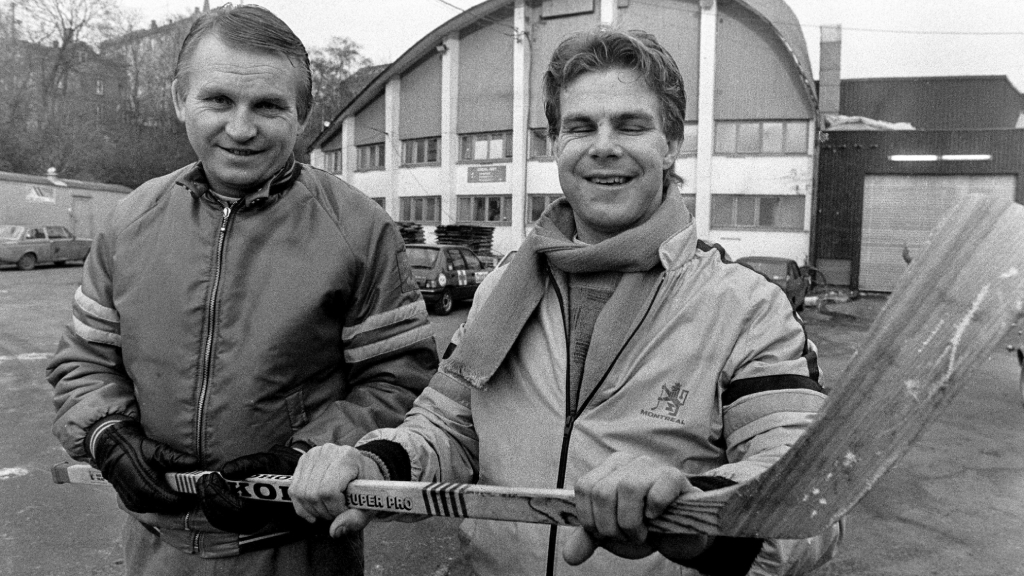 Gretzkys slipade polare Old School Hockey Mats Ulander